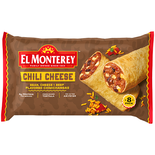 Chili Cheese Chimichangas 8ct