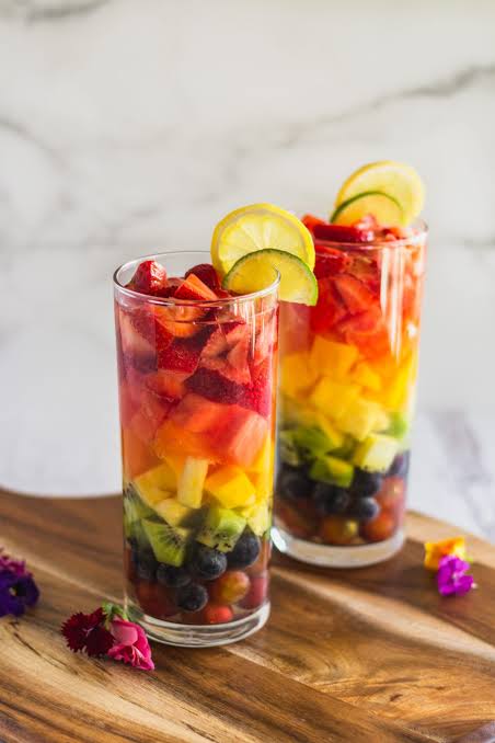 Rainbow Red Sangria