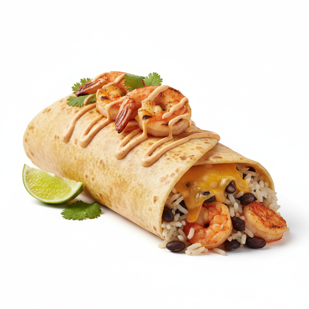Shrimp Burrito